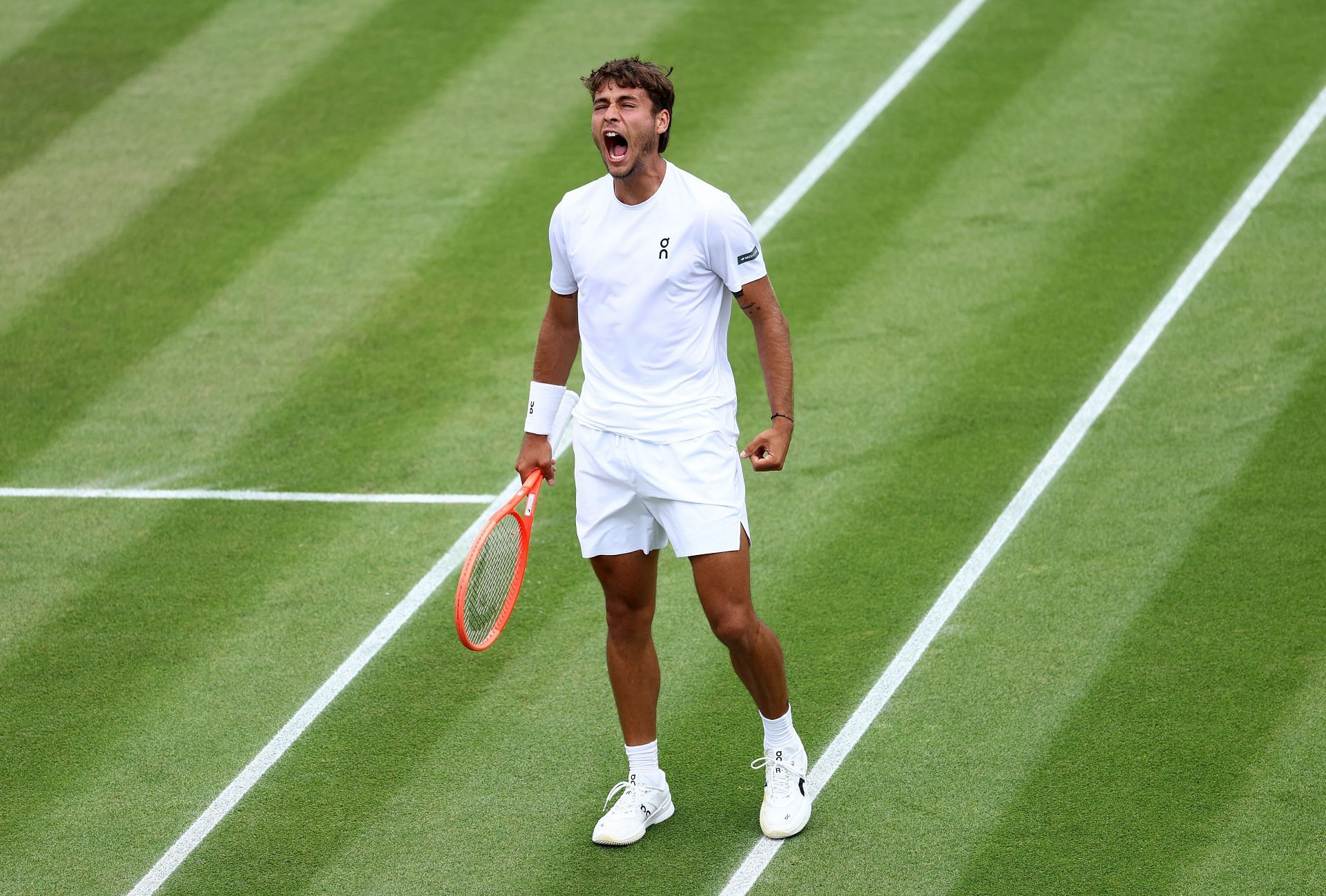 Flavio Cobolli ousted the big-serving Jakub Mensik. (Source: Getty)